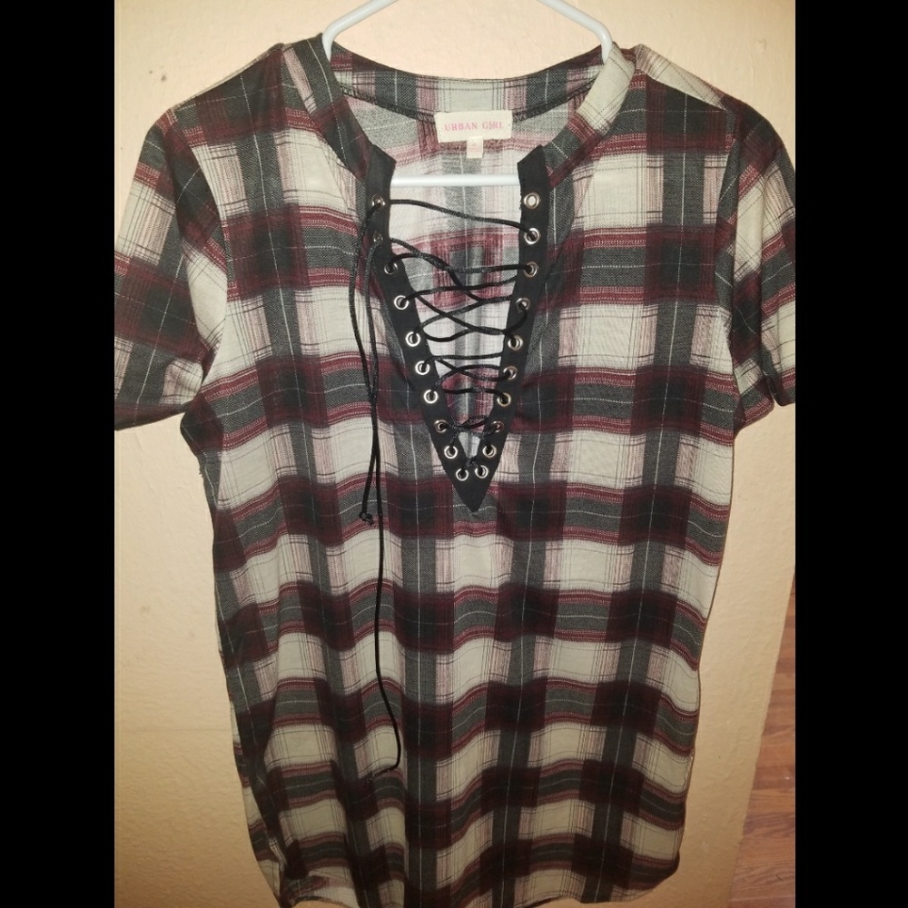Plaid T-shirt